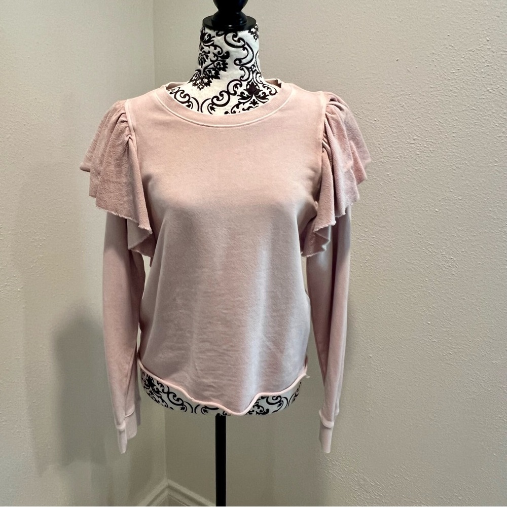 Pistola Dylan Ruffle Sweatshirt